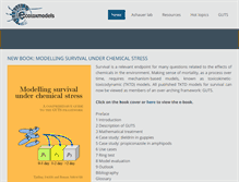 Tablet Screenshot of ecotoxmodels.org